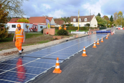 Con đường bằng pin năng lượng mặt trời sẽ được lắp đặt ở 4 châu lục vào năm tới